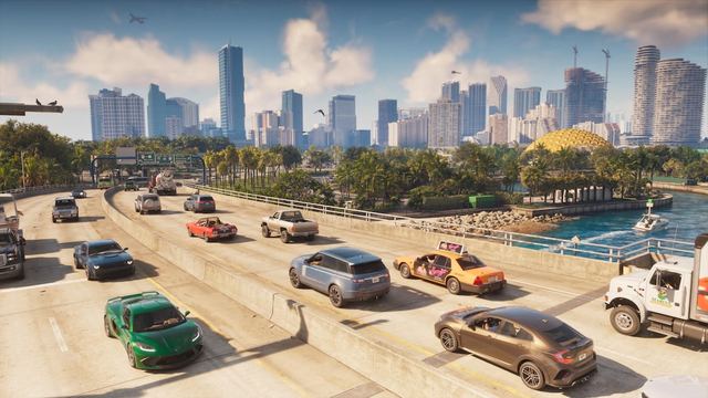 Vice City traffic